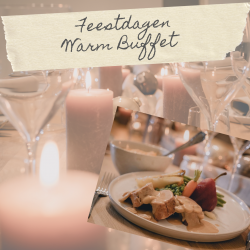 Feest buffet warm (vanaf 4p)